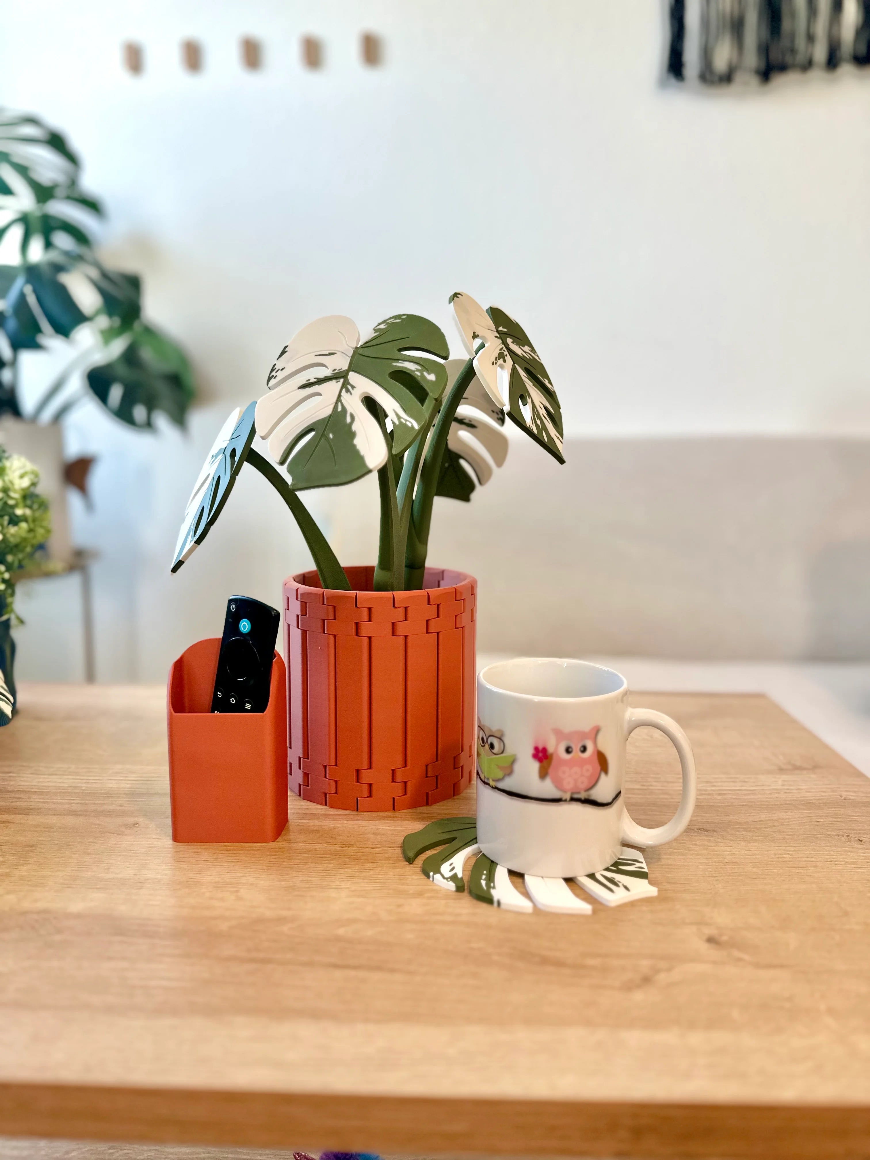 Monstera Altlık Seti