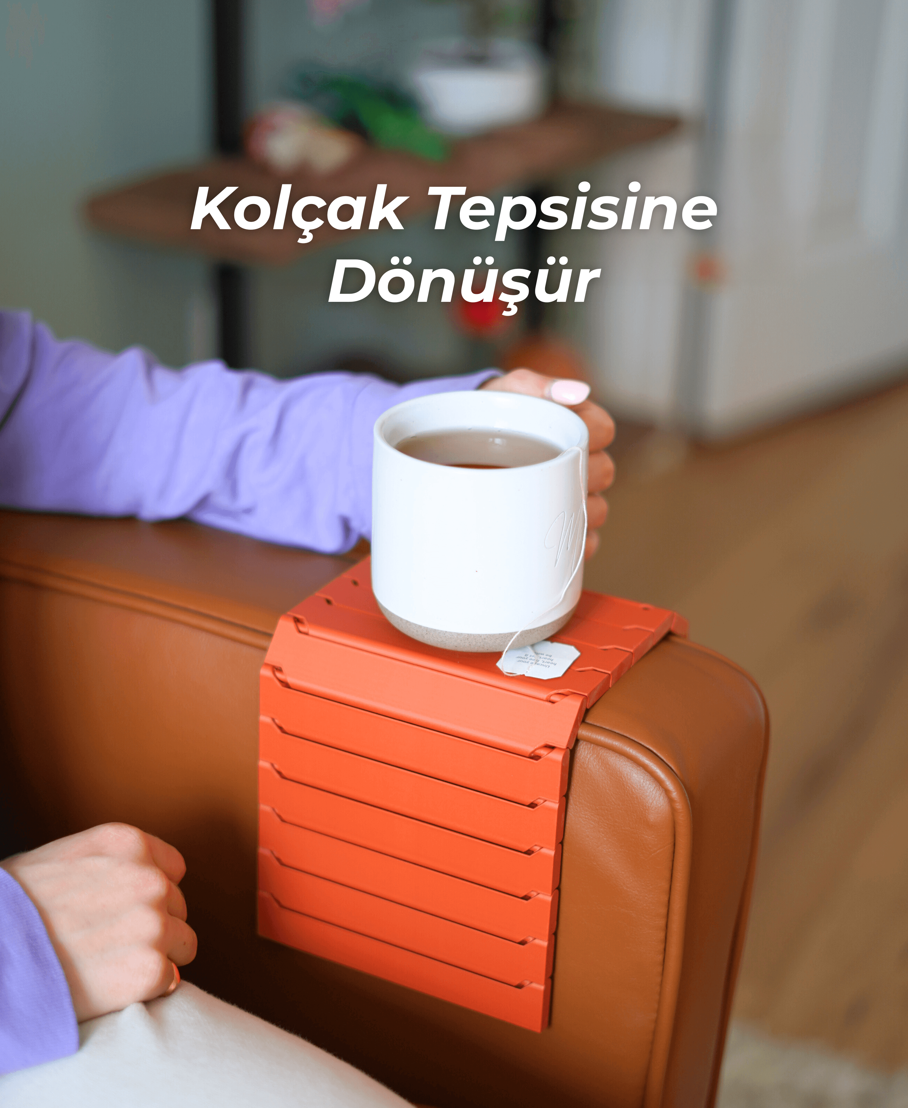 Monstera Kolçak ve Altlık Seti