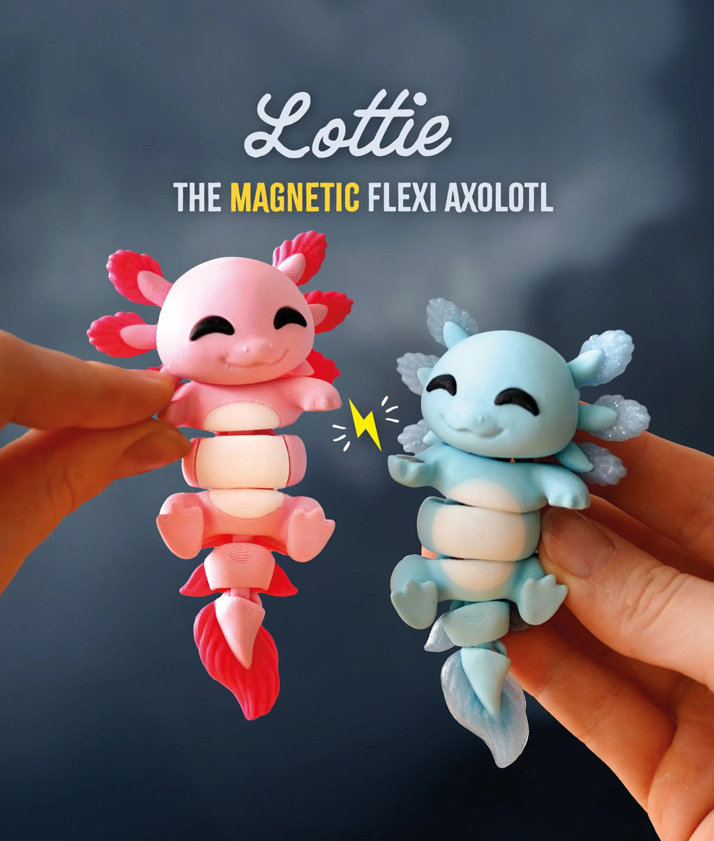 Lottie El Ele Tutuşan Aksolot