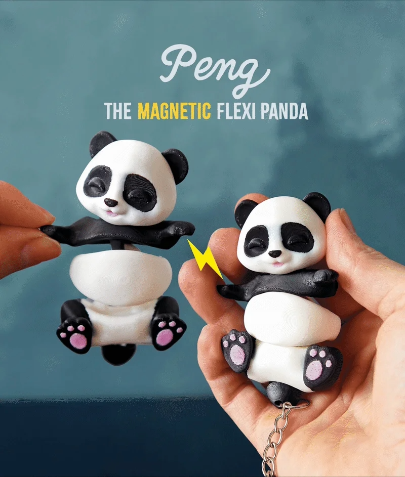 Peng El Ele Tutuşan Panda