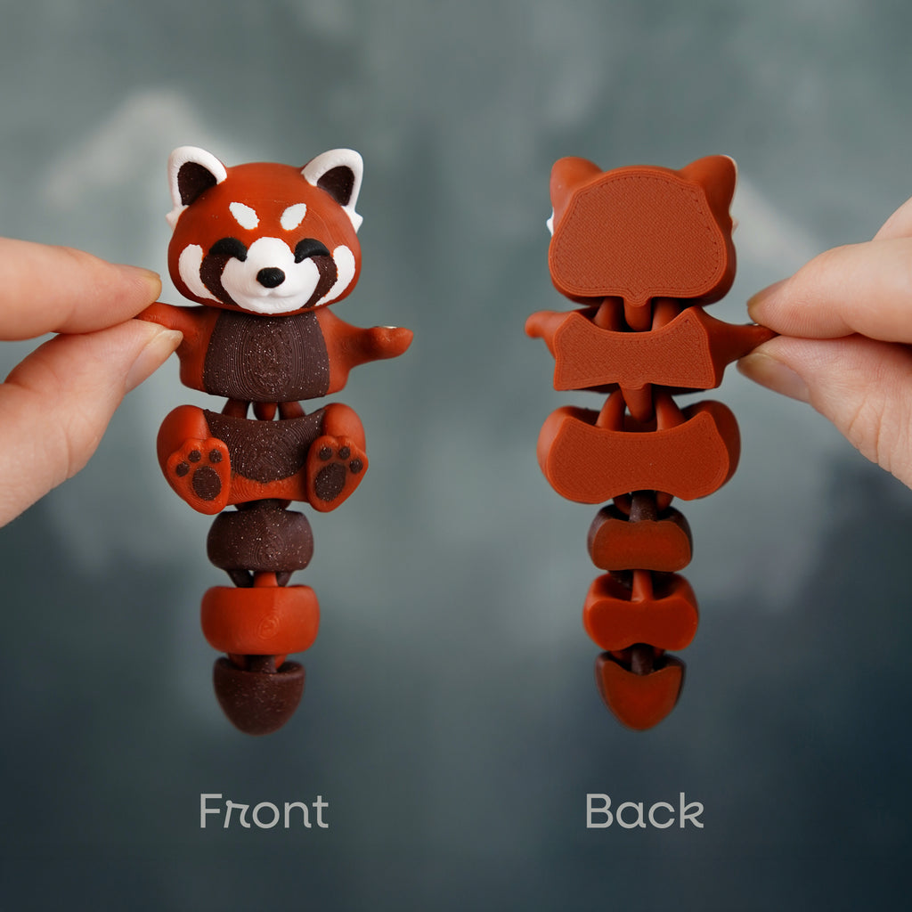 Ruby El Ele Tutuşan Kırmızı Panda