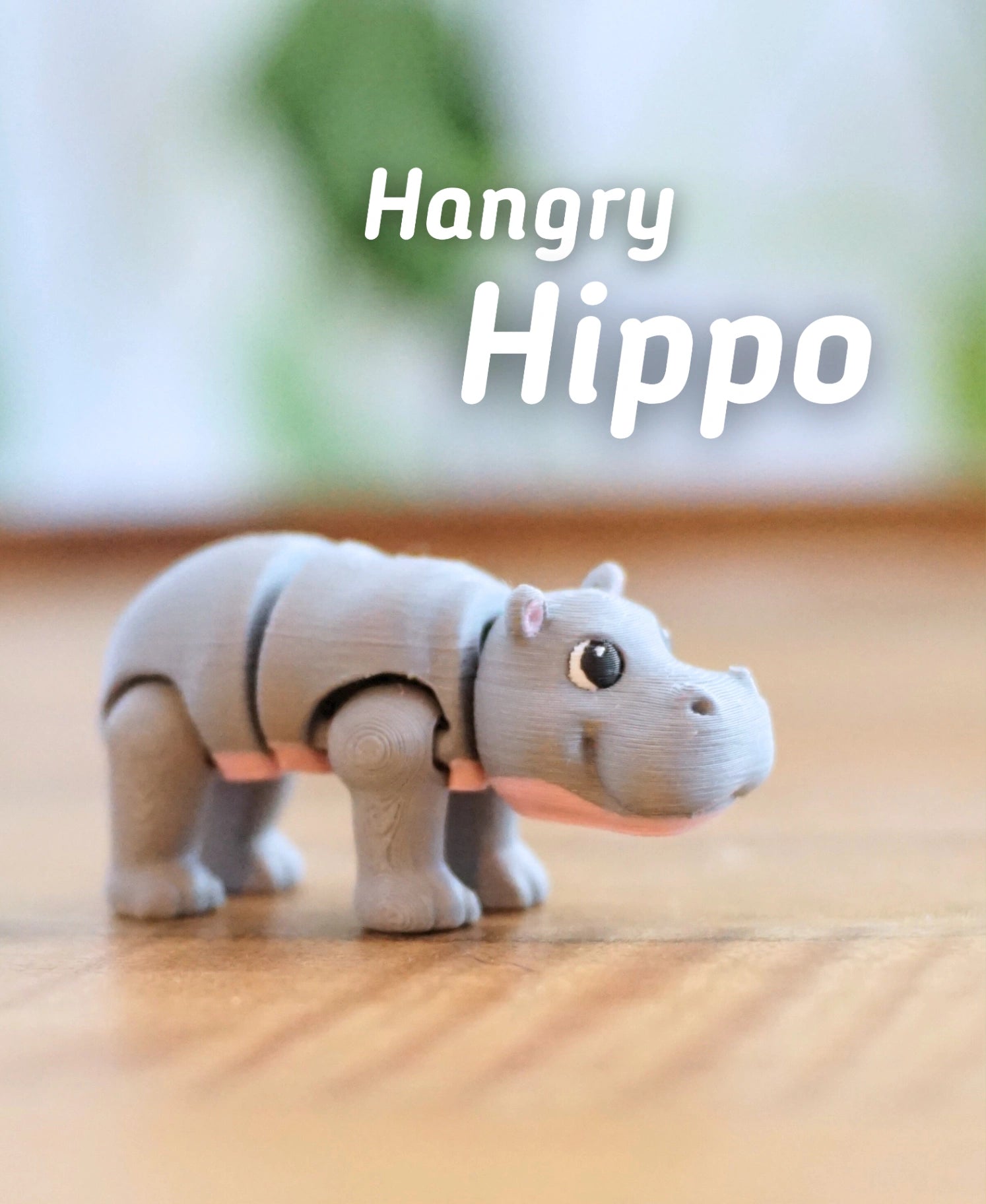 Çok Aç Hipopotam